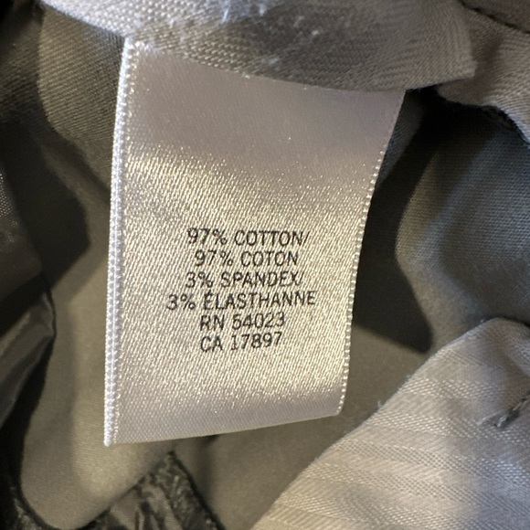 Banana Republic Ryan Fit Green Khaki‎ Flare Size 10R Pants - Picture 8 of 9